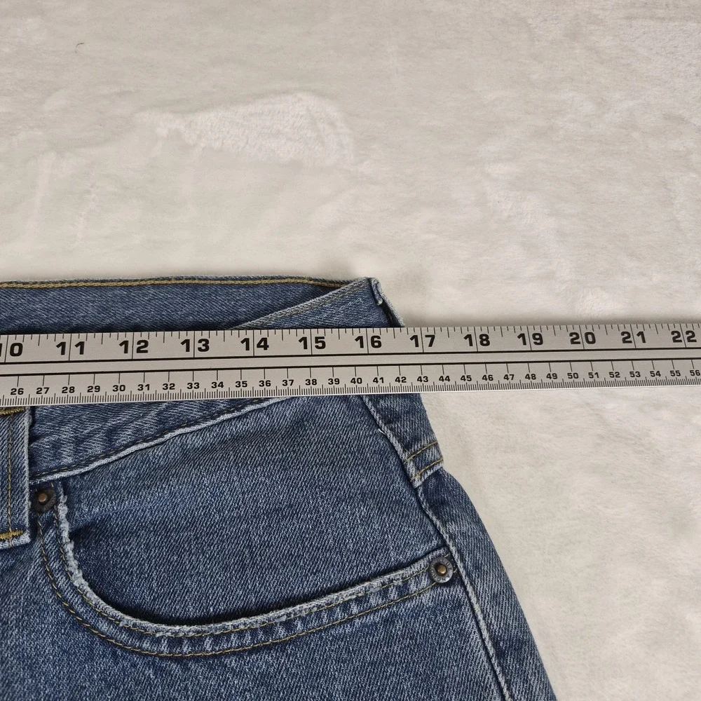 Anchor Blue Easy Fit Jeans Men's 32x32 Blue Denim Loose Relaxed 100% Cotton NWT
